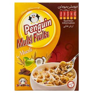 میوسلی میوه ای پنگوئن مقدار 375 گرم  Penguin Muesli Fruits 375gr 