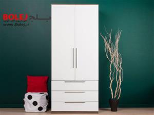 کمد لباس کوچک لولایی ساده DL6