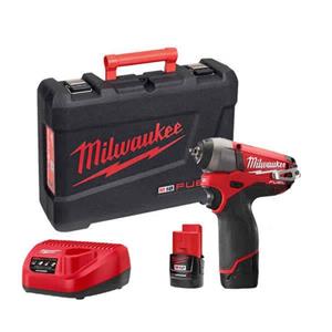 آچار بکس شارژی میلواکی مدل M12 CIW14 درایو 1/4 اینچ Milwaukee M12 CIW14 Impact Wrench 1/4 Inch