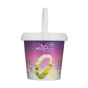 ماست همزده بدون چربی زیرولند هراز مقدار 1 کیلوگرم Haraz Zeroland Zero Fat Stirred Yogurt kg 