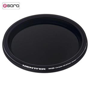 فیلتر لنز منتر مدل ND4 ND1000 Variable HD ND 67mm Mentter Lens Filter 