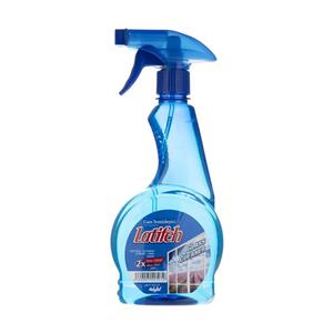 شیشه شوی لطیفه آبی 520 گرم Latifeh Blue Glass Cleaner Liquid 520ml s39