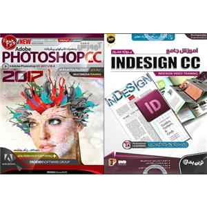 نرم افزار آموزش پروژه محور INDESIGN CC نشر نوین پندار به همراه نرم افزار آموزش PHOTOSHOP نشر پدیده