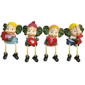 مجسمه لیلپار طرح فیل مدل HOA-1097 مجموعه 4 عددی