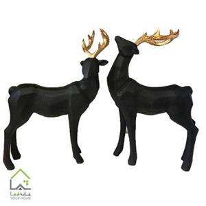 مجسمه گوزن گرافیکی بزرگ