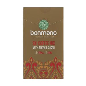 شکر قهوه ای بن مانو bonmano مدل Brown Bonmano Brown Sugar 500 gr