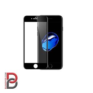 گلس تمام چسب آیفون iPhone 7/8 Plus مشکی 