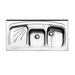 Ilia Steel 1013L Siton Sink Size 120 X 60