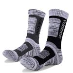YUEDGE Men's Cushion Performance Outdoor Sports Crew Socks For Hiking Backpacking Workout