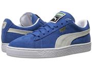 PUMA Suede Classic Sneaker,Olympian Blue/White,7.5 M US Men's