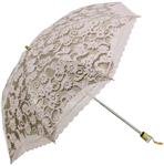 MiiHome Ladies Umbrella Lace Parasol Folding Umbrella Sun Shade Anti-uv (yellow)