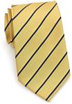Bows-N-Ties Men's Necktie Pencil Striped Microfiber Satin Tie 3.25 Inches