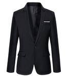 Beninos Men's Slim Fit Casual One Button Blazer Jacket Sport Coat