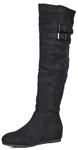 DREAM PAIRS Women's Fashion Casual Over The Knee Pull on Slouchy Boots
