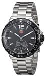 TAG Heuer Men's WAU1110.BA0858 Formula 1 Black Dial Stainless Steel Quartz Watch