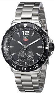 TAG Heuer Men's WAU1110.BA0858 Formula 1 Black Dial Stainless Steel Quartz Watch 