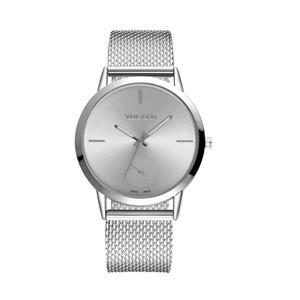 POTO Unisex Watches On Sale Clearance,Fashionable High Hardness Glass Mirror Men and Women General Mesh Belt Watch Luxury Stainless Steel Round Wristwatch Gift Watches 