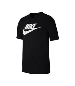 تیشرت تنیس مردانه نایک سری NSW مدل Icon Futura Tee Nike Icon Futura Tee Men's Sport Slim Fit Fitness Cotton Shirt T-Shirt Black/White