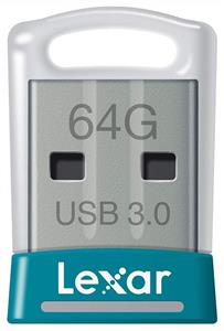 Lexar JumpDrive S45 LJDS45-64GABNL 64GB 45MB/s Write Speed USB 3.0 Flash Drive 