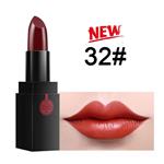 MEIKING Moisturizing Lustrous Waterproof Natural Lipstick Long Lasting Cherry Red Wine Lip Stick Claret Cosmetics Lip Makeup 0.13 oz (#32 New)