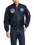 Alpha Industries Men's NASA MA-1 Bomber Flight Jacket