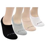 FITEXTREME 3 to 4 Pack Mens DryCool Active Sports Thick No Show Socks Non Slip 3 Size