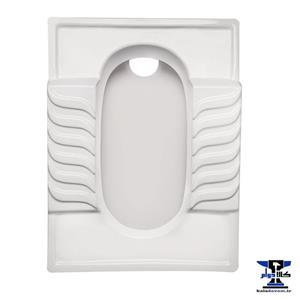 توالت زمینی تخت مروارید مدل طبی النا