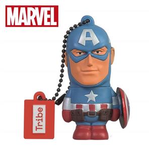 Tribe Marvel The Avengers Pendrive Figure 16GB USB Flash Drive 2.0 Memory Stick Data Storage - Captain America 