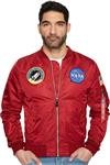 Alpha Industries Men's L-2b NASA Bomber Flight Jacket