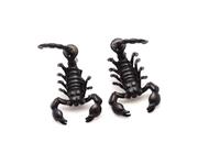 Fusamk Hip Hop Alloy Animal Scorpion Stud Earrings