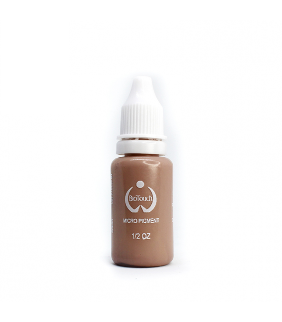 MICROBLADING SUPPLIES BioTouch Permanent Makeup Pigment Cosmetic Tattoo Ink LARGE Bottle pigment professional permanent makeup supplies Eyebrow Lip Eyeliner microblading supplies 15 ml (Golden Brown)