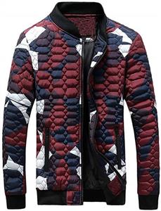 Clearance Forthery Men's Coat Camouflage Winter Warm Thick Zipper Jacket Newest