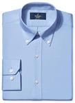 Amazon Brand - BUTTONED DOWN Men's Fitted Solid Pinpoint Dress Shirt, Supima Cotton Non-Iron