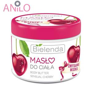 کره بدن و لایه بردار بی یلندا مدل Cherry حجم 200 میلی لیتر Bielenda Body Butter And Scrub 200ml 