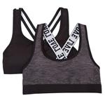 Fruit of the Loom Banded Sports Bra (Pack of 2) Bra