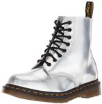 Dr. Martens Women's Pascal RS Silver Ankle Boot
