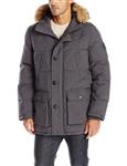 Tommy Hilfiger Men's Big and Tall Arctic Cloth Full Length Quilted Snorkel Jacket
