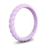 Enso Rings Braided Silicone Rings Premium Fashion Forward Stackable Silicone Ring