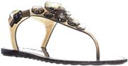 Coach Women's Tea Rose Jelly Sandal