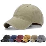 HH HOFNEN Men Women Washed Twill Cotton Baseball Cap Vintage Adjustable Dad Hat