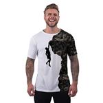 Men's Silhouette Rock Climber Climbing Scrambling Sport T Shirt