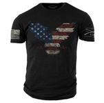 Grunt Style Freedom Eagle Men's T-Shirt