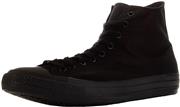 Converse Men's Chuck Taylor High Top Sneaker Black Monochrome 9.5 M