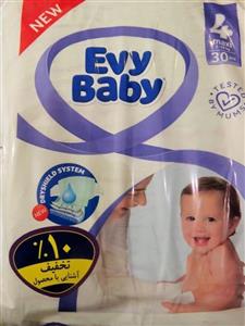 پوشک اوی بیبی evy baby سایز 4- 12 عددی 