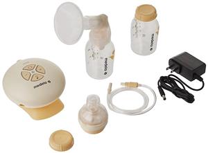 Medela, Swing, Single Electric Breast Pump, Compact and Lightweight Motor,  2-Phase Expression Technology, Convenient AC Adaptor or Battery Power