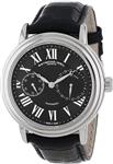 Raymond Weil Men's 2846-STC-00209 Maestro Stainless Steel Automatic Watch With Black Faux-Leather Band