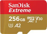 SanDisc Extreme 256GB Class 10 160MBps microSDXC