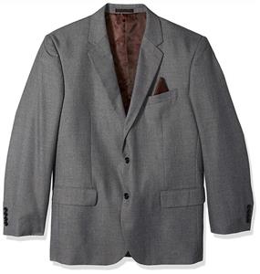 Alexander Julian Colours Men's Big and Tall Single Breasted Modern Fit 2 Button Notch Lapel Suit Separate Jacket 