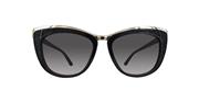 Swarovski Women's Diva Wayfarer Sunglasses,Shiny Black,53 mm