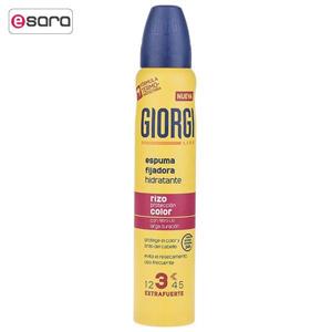 موس حالت‌ دهنده مو جیورجی مدل Rizo Protection Color حجم 200 میلی لیتر Giorgi Rizo Protection Color Hair Styling Spray 200ml
